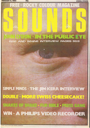Sounds, February 8th, 1986