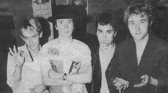 PiL circa 1978: Keith, John, Jim, Wob © unknown
