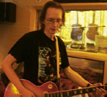JKL in the studio with NIC, April 2006. © & Thanks to Ted Parsons.