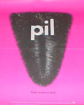 PiL - That What is Not US Promo Poster