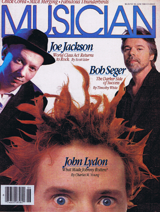 Musician magazine, USA, June 1986