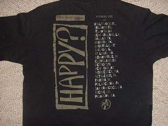 PiL - Official 1988 US Tour T-Shirt BACK