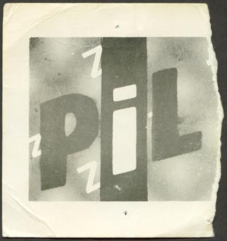 PiL - Seattle, Showbox Theater, November 12th 1982Gig Ticket 