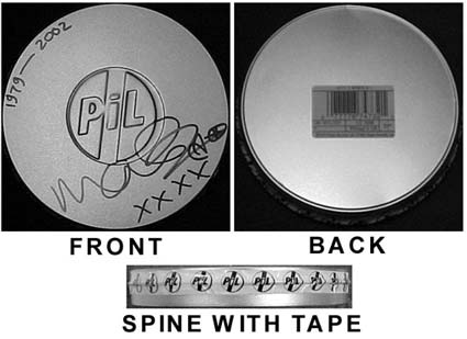 PiL - Signed 'Metal Box' CD, with PiL Tape(Martin Atkins)