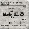 London, Rainbow Theatre 25.12.78